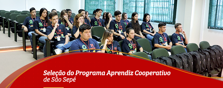 Adiadas as inscrições para o programa Aprendiz Cooperativo da Cotrisel 