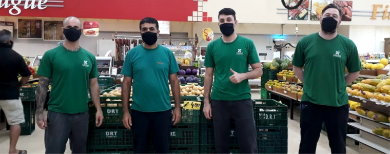 Supermercado Cotrisel de São Sepé realiza doações